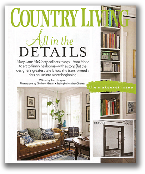 Country Living A Home Makeover with Antique Decor