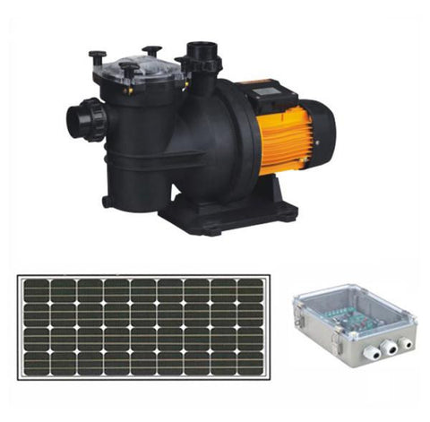 Solar Power Spa Swimming Pool Water DC PUMP & CONTROLLER System 1.5 - 2 HP 1200W