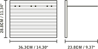 STACT Pro - shelf dimensions