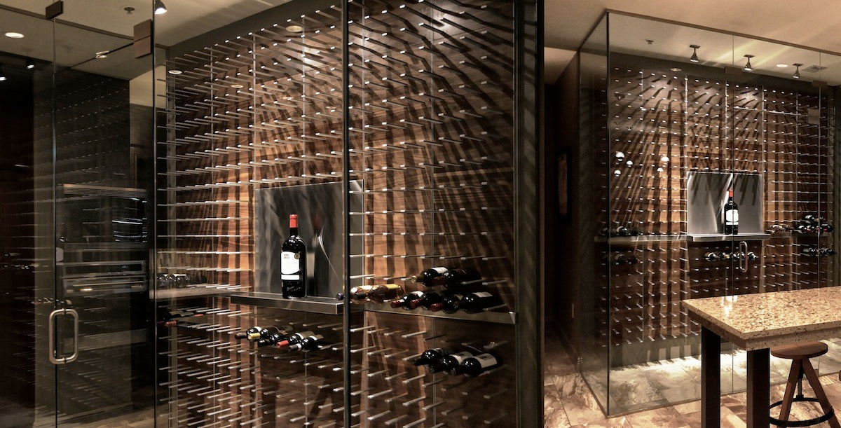 wine-racks-on-display-in-the-kitchen
