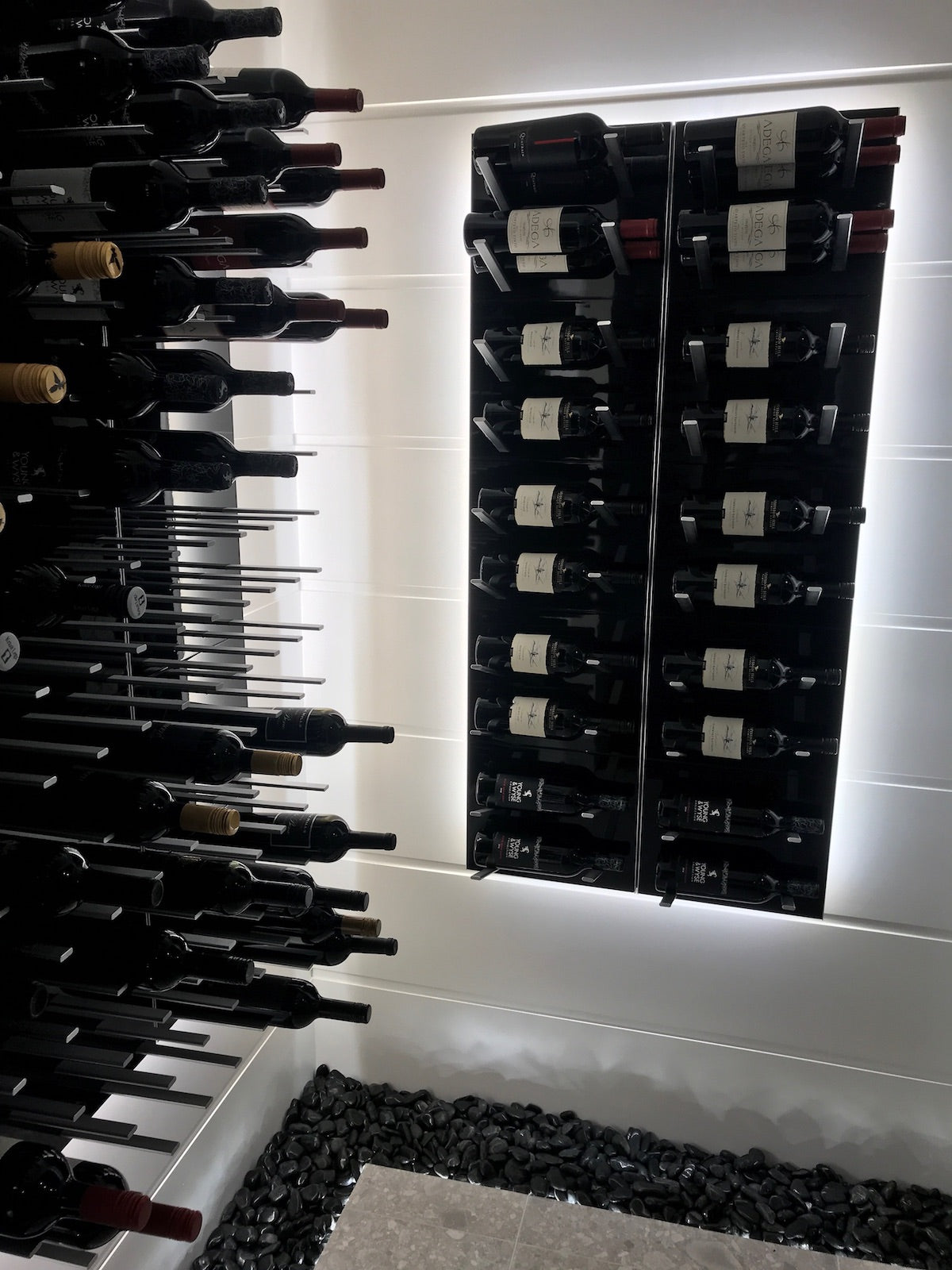 wine cellar wall storage panels