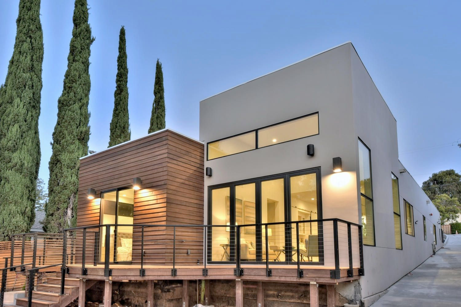 california modern custom luxury home - aron developers