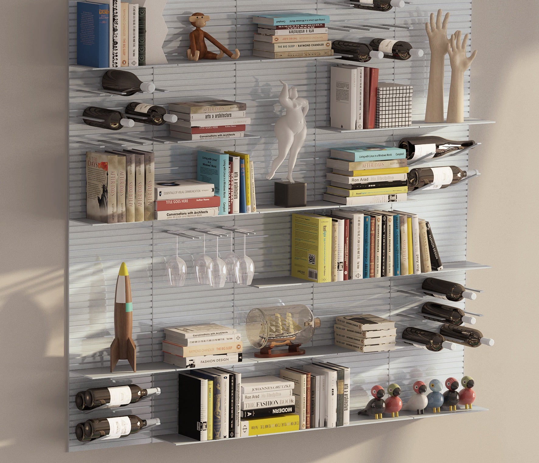 STACT Pro modern wall storage system