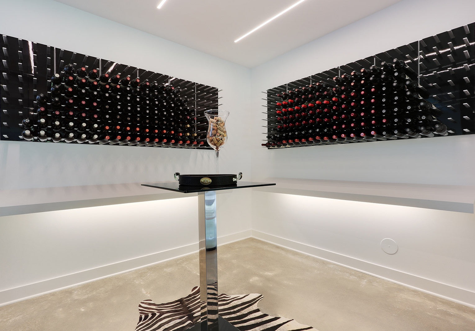 modern wine room