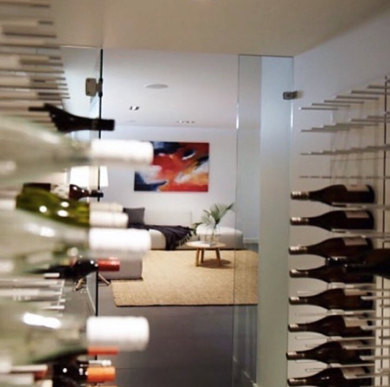 modern wine cellar australia