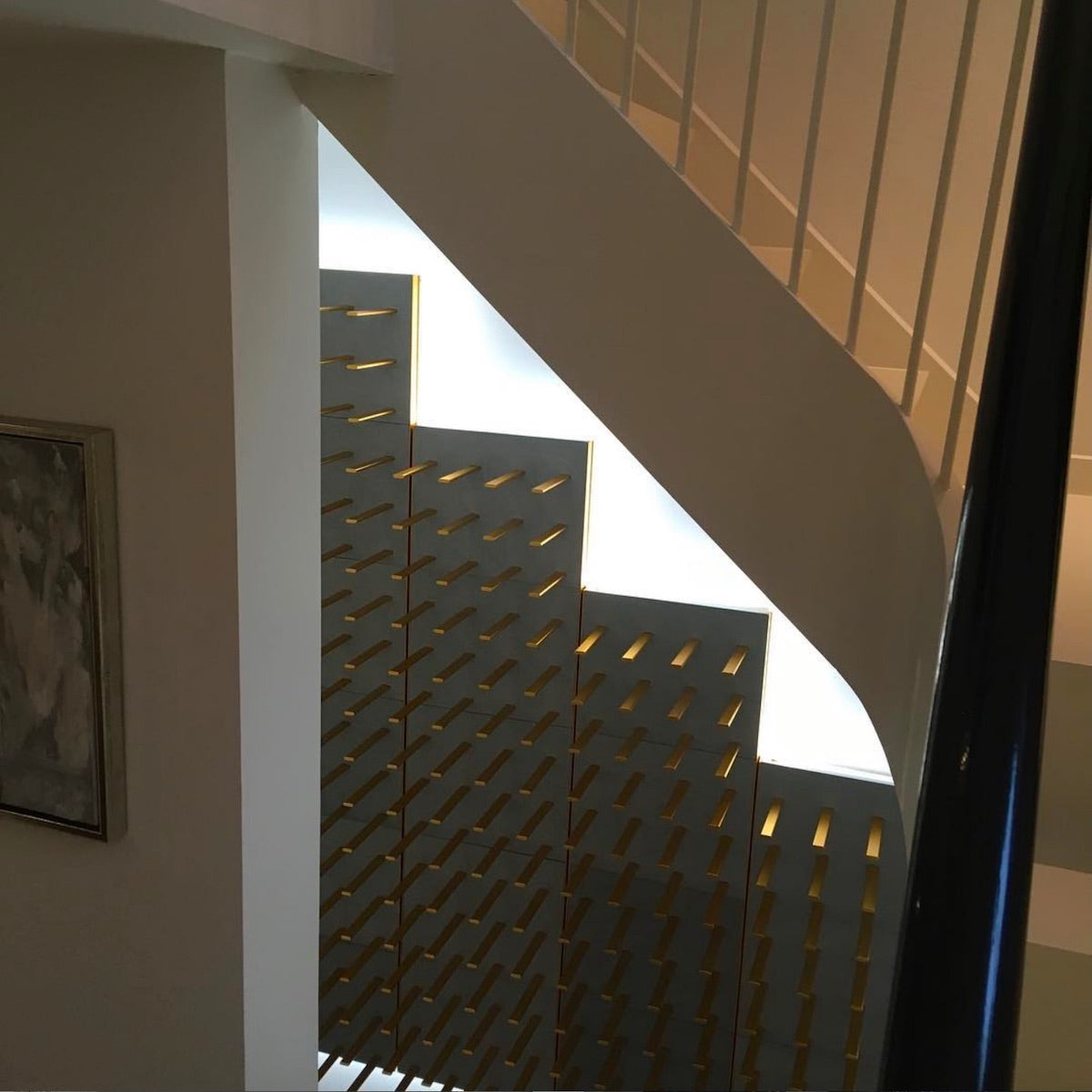 under stairs wine cellar