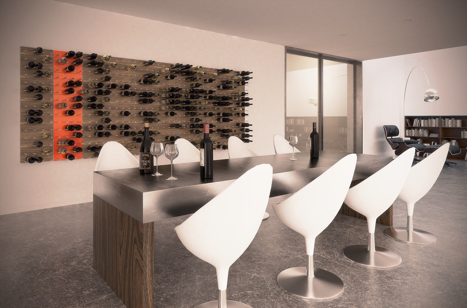 wine tasting room design