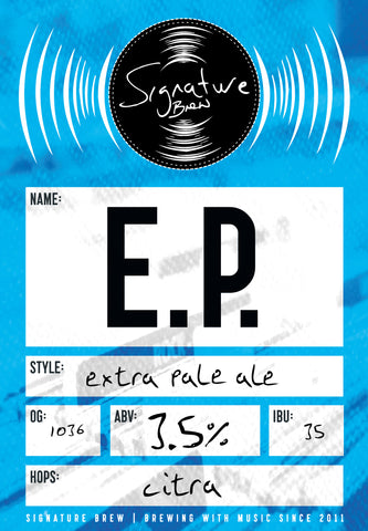 Signature Brew E.P. Extra Pale Ale