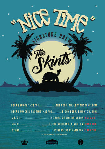 Signature Brew Collaboration The Skints Nice Time Tropical Pale Ale IVW17 tour dates