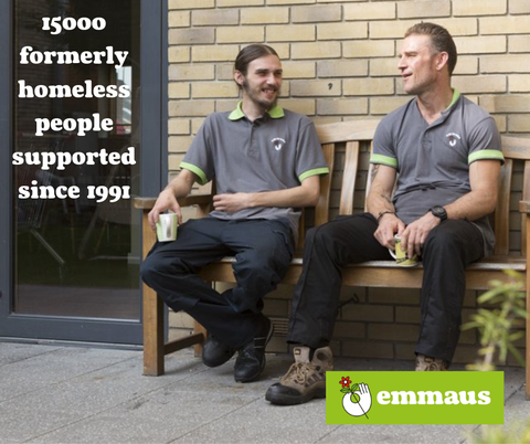 Image of two Emmaus community members