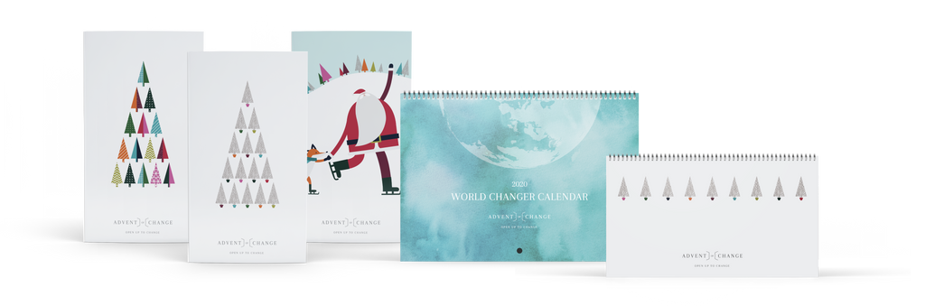 the advent of change 2019 range of charity gifts