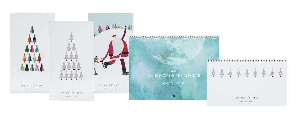 all five advent of change products from the 2019 range
