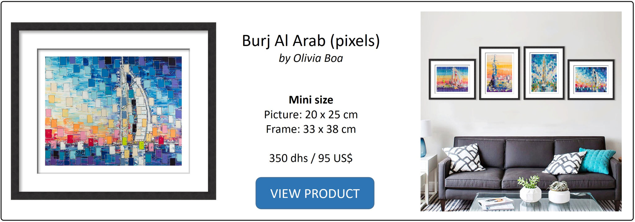 Burj Al Arab (pixels)