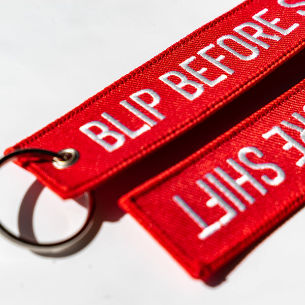 Blip Before Shift Keychains