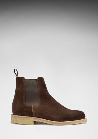 hugs and co suede chelsea boots for men