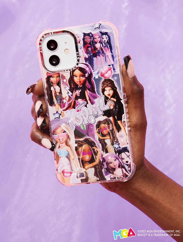 Bratz x Skinnydip Collage Shock i Phone Case, i Phone 15 Case