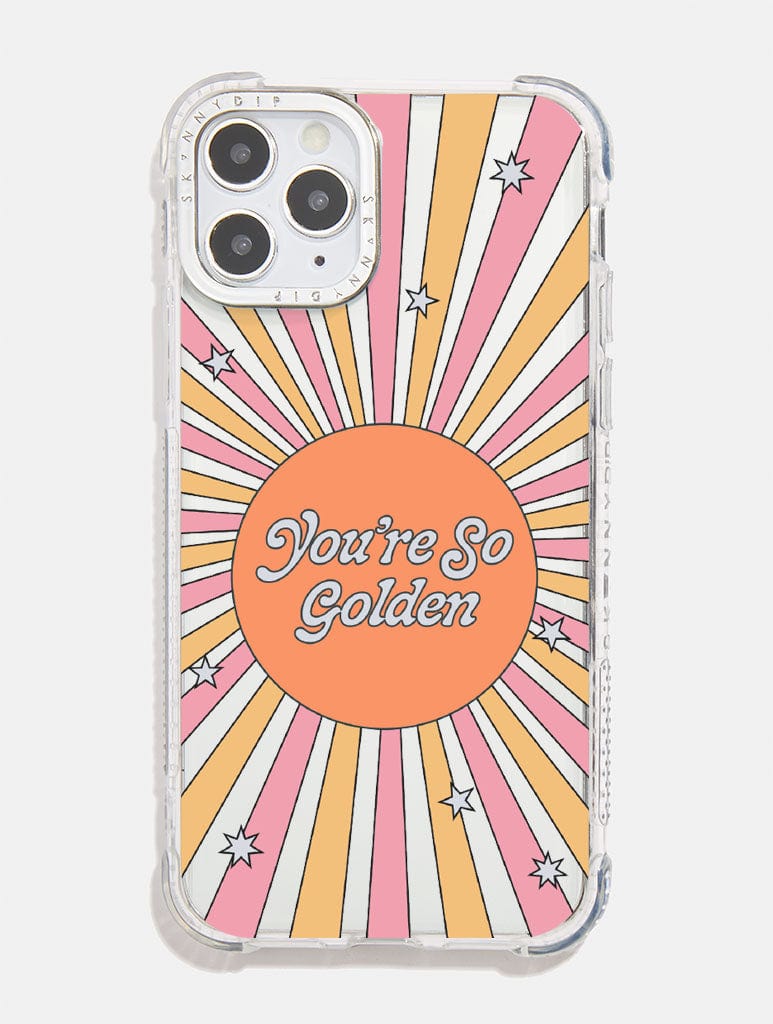 Hollie Graphik x Skinnydip You’re So Golden Shock i Phone Case, i Phone 15 Case