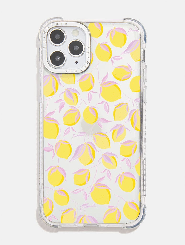 Lemons Lilac Shock i Phone Case, i Phone 14 Plus Case