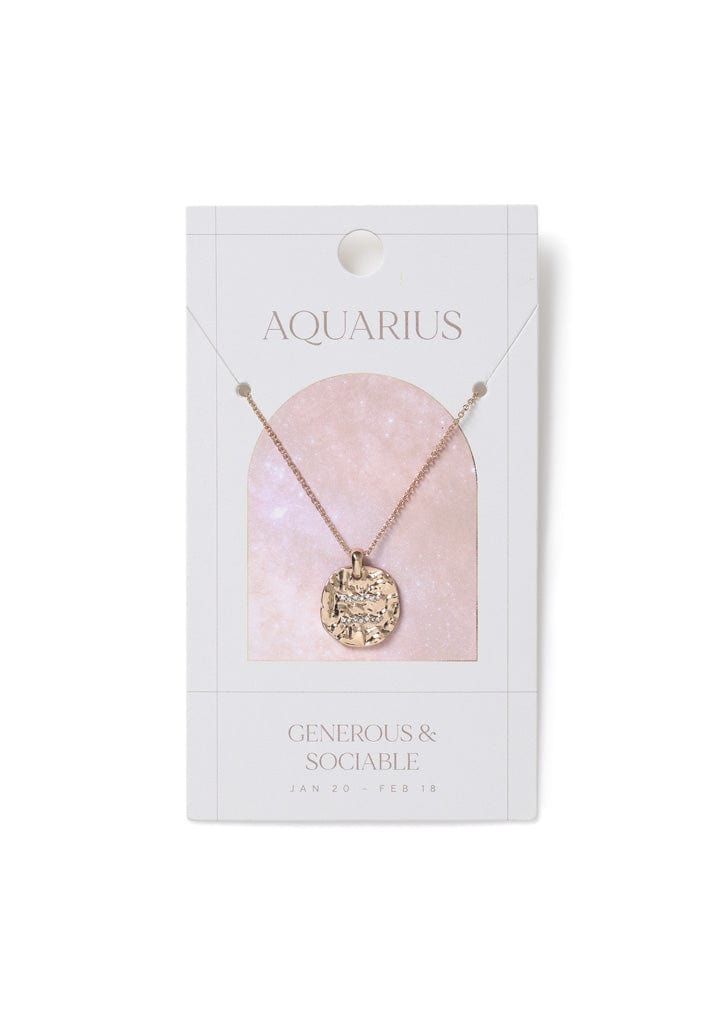 Liars & Lovers Aquarius Horoscope Ditsy Necklace