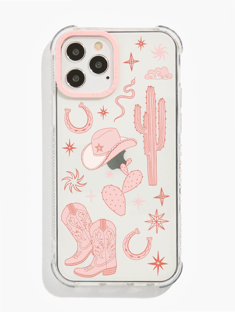 Pink Cowgirl Shock i Phone Case, i Phone 13 Case