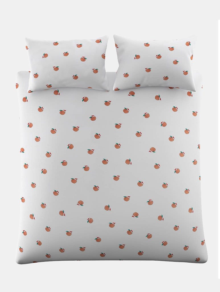 skinny dip peach bedding