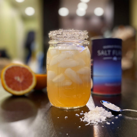 Classic Vodka Cocktail Salty Dog