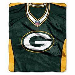 Packers -The Northwest Company 50x60 Royal Plush Raschel Jersey Throw