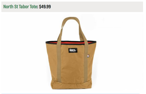 North St Bags Tabor Tote Camping Gift Guide Best Gifts for Campers