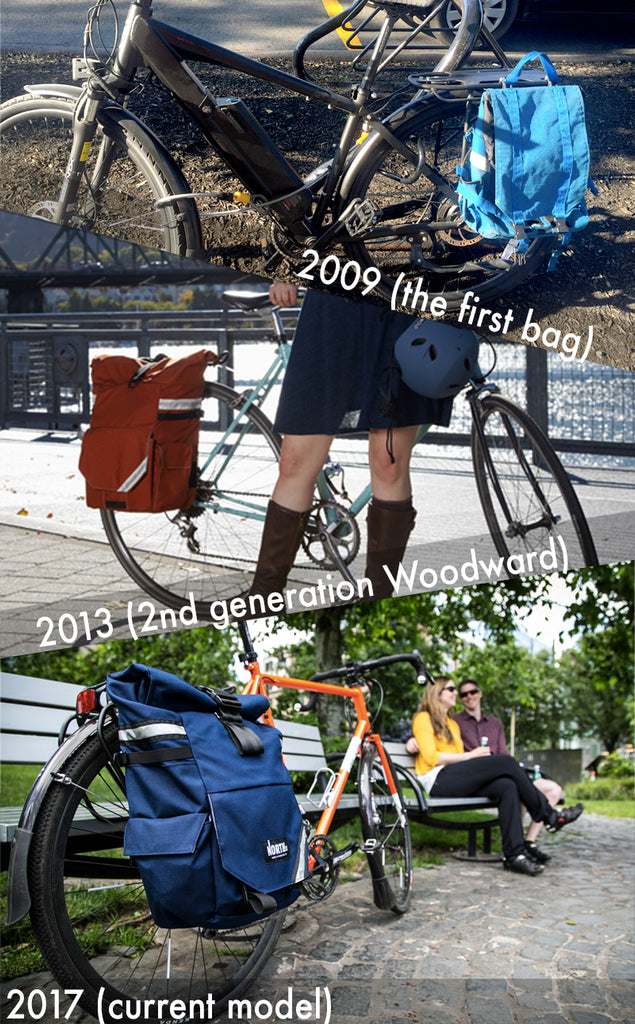 the development of the woodward convertible backpack pannier