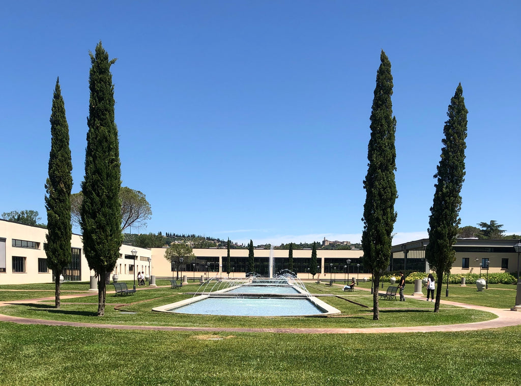 The Brunello Cucinelli Factory Fountain in Solomeo