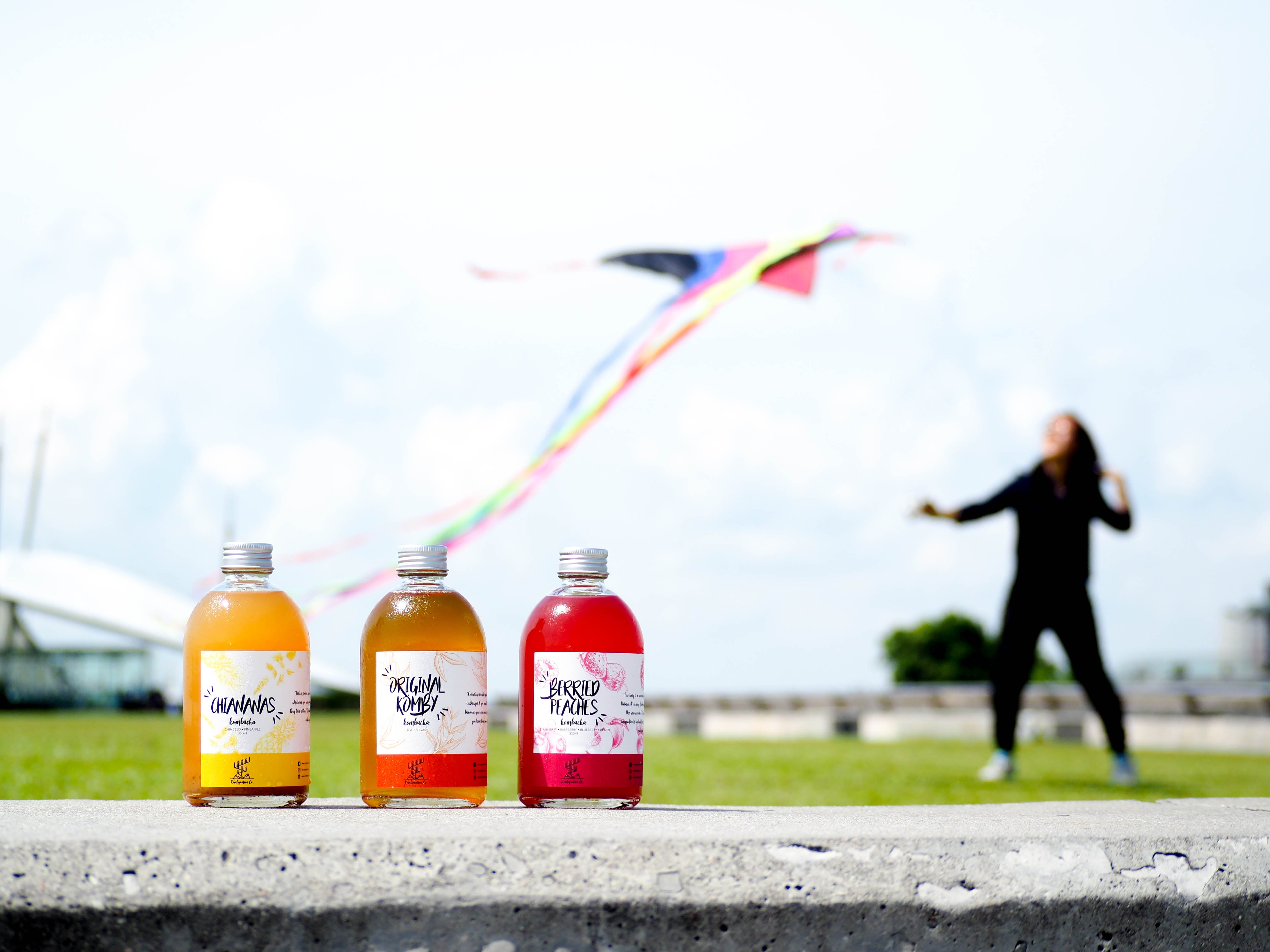 Kombucha in Singapore marina barrage