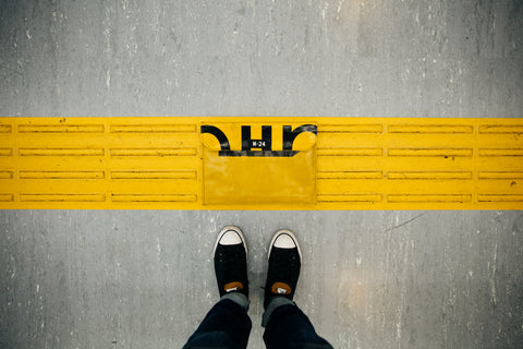 Yellow line with macbook sleeve M-24