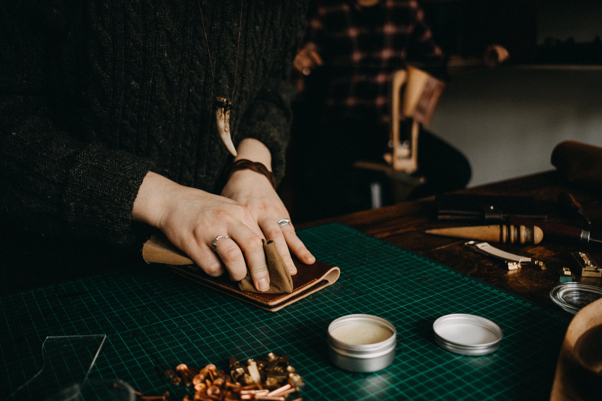 leather balm conditioning 