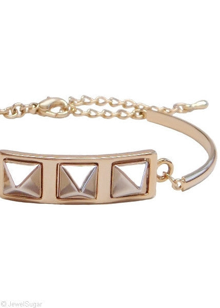 Pretty Pyramid Bracelet