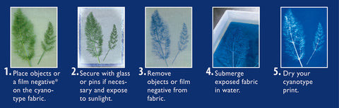 FREE Cyanotype Instructions and Tips at Mondaes Makerspace & Supply