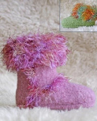 Children's Felt Alpine Boot