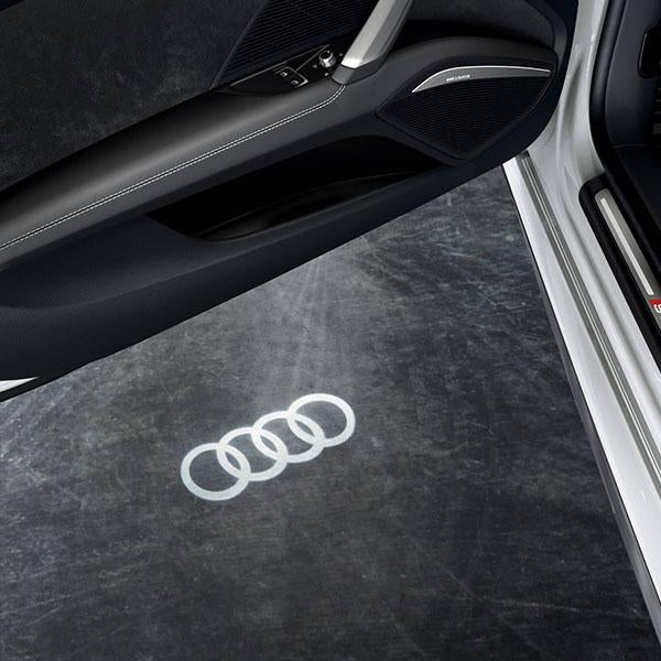 Official LED Courtesy Lights with Audi Logo Now Available at €95, Here's  How You Install Them - autoevolution