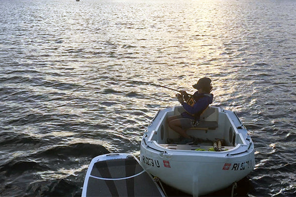 My son Jules fishing this summer.