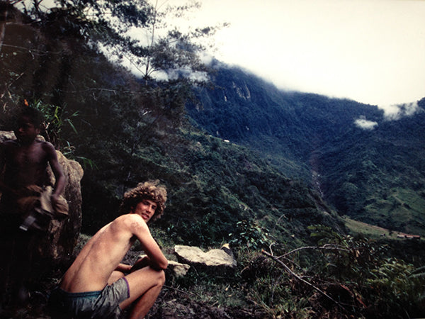 In the Irian Jaya jungle when I was 20 years old.