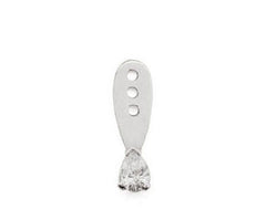 Dessous D'oreille Pear Shapped Diamond Lobe Earring