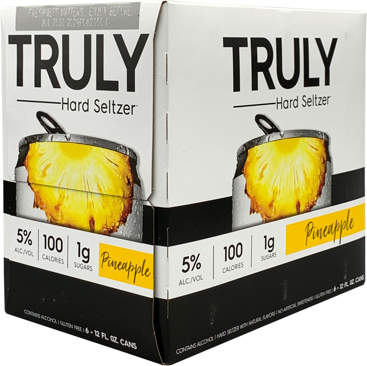 TRULY SPIKED PINEAPPLE 6-PACK CANS | Roger Wilco NJ