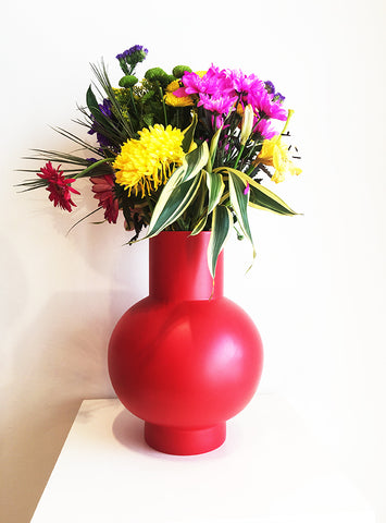 Raawii Large Red Vase