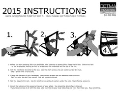 CETMA racks installation instructions.