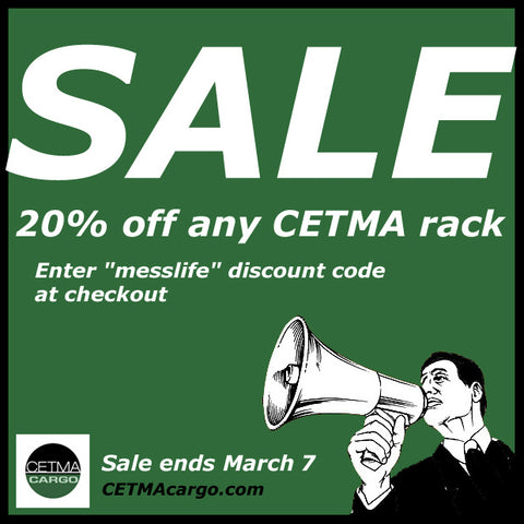 CETMA rack sale