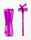 Water Bottle / Shaker Bottle - Plum (24oz)