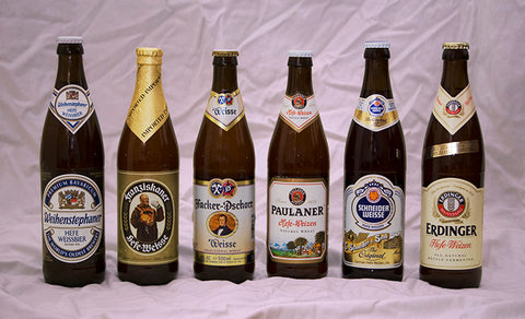 Hefeweizen Brands, Image Via BeerObsessed.com