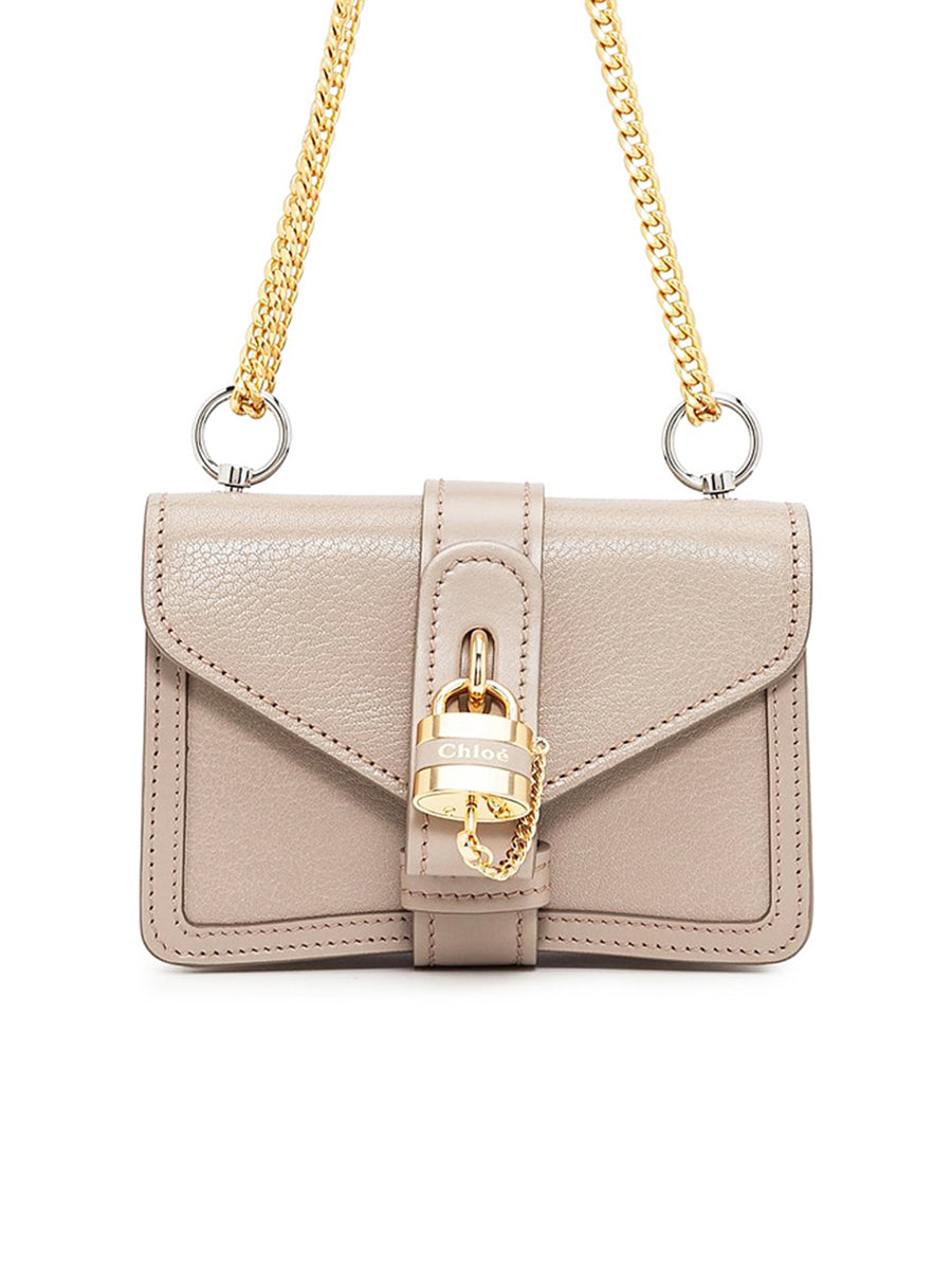 chloe white leather bag