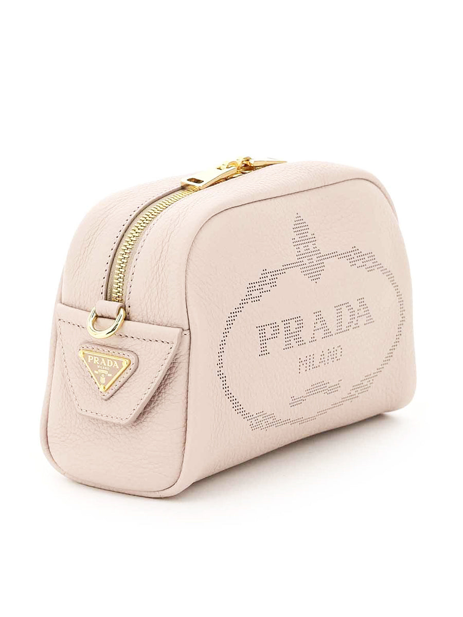 prada pink quilted bag