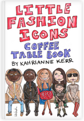 Little Fashion Icons Coffee Table Book - Kahri by KahriAnne Kerr