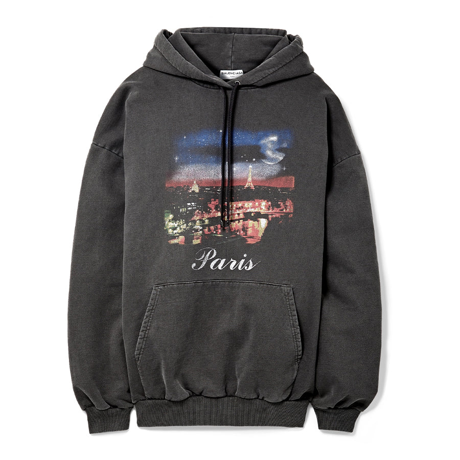 balenciaga paris hoodie